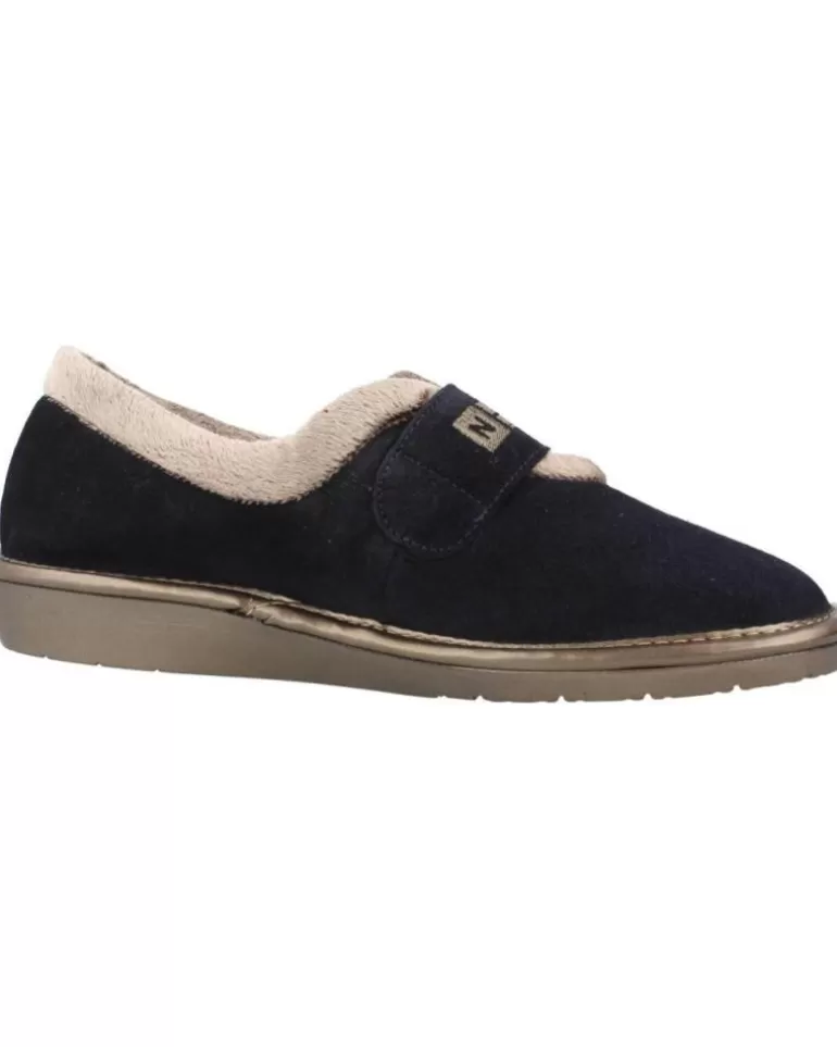 NORDIKAS Calzado De Casa De Mujer Top Line Azul Best