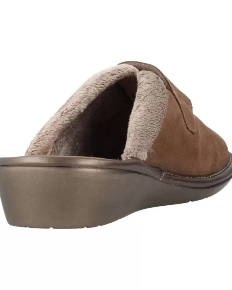 NORDIKAS Calzado De Casa De Mujer Top Line Marron Best