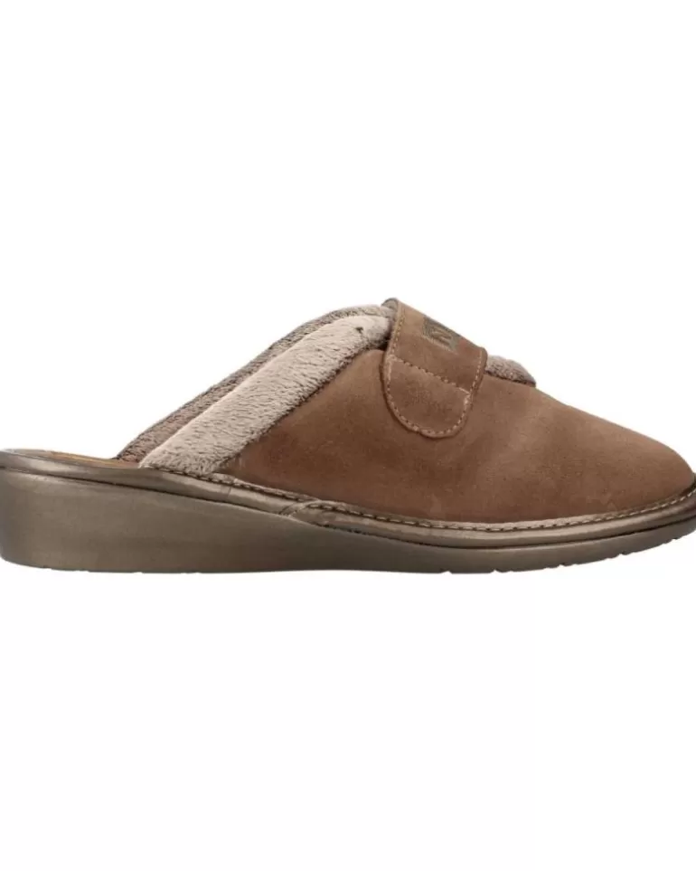 NORDIKAS Calzado De Casa De Mujer Top Line Marron Best