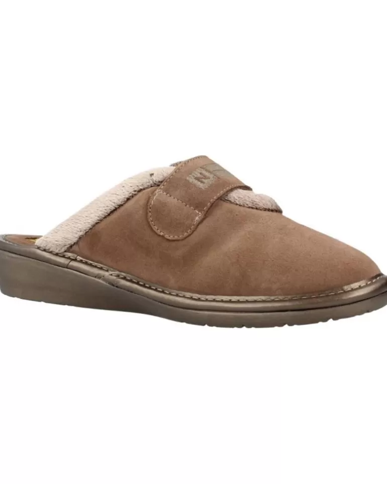 NORDIKAS Calzado De Casa De Mujer Top Line Marron Best