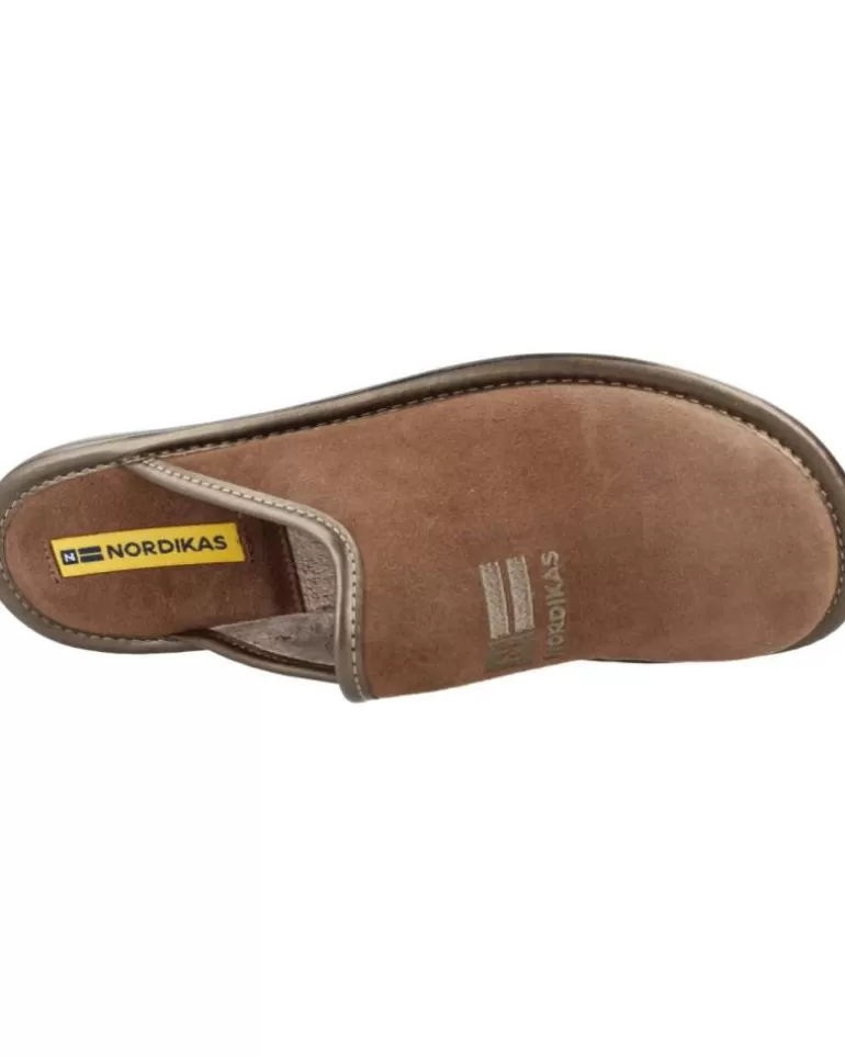NORDIKAS Calzado De Casa De Mujer Top Line Marron Store