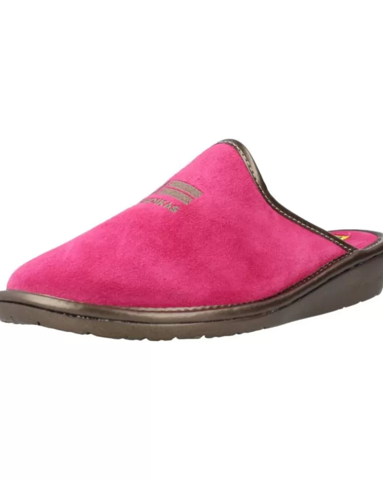 NORDIKAS Calzado De Casa De Mujer Top Line Rosa Clearance