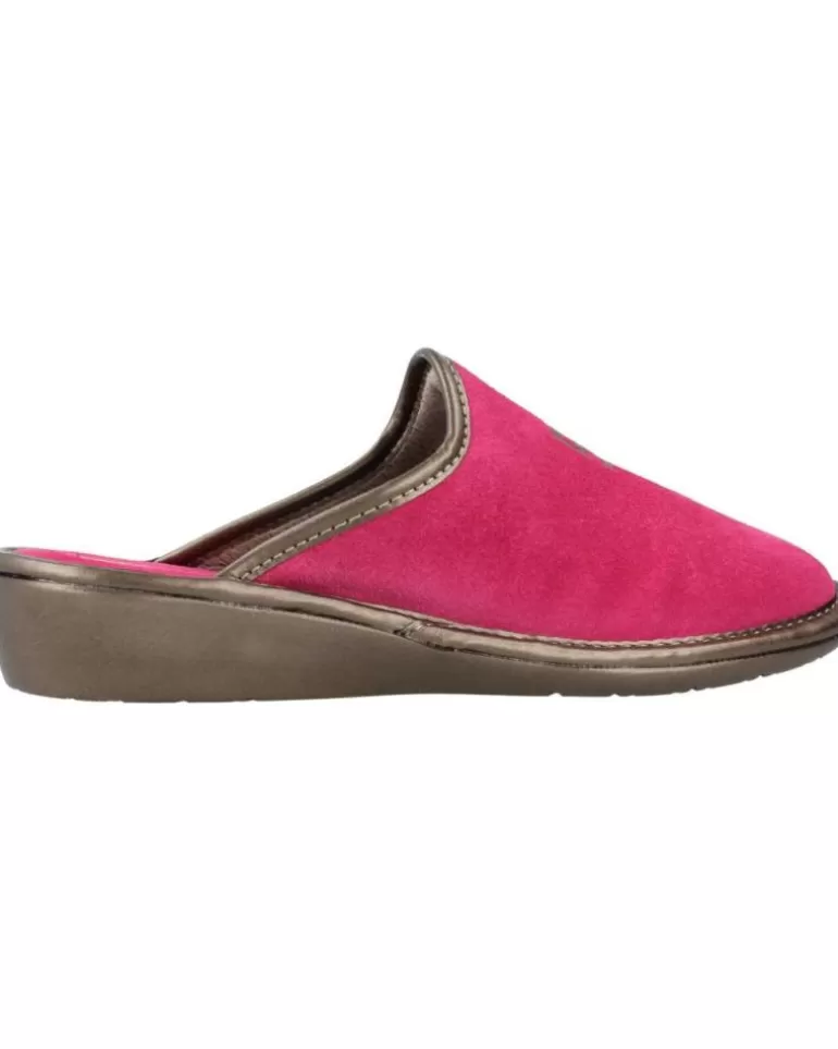 NORDIKAS Calzado De Casa De Mujer Top Line Rosa Clearance