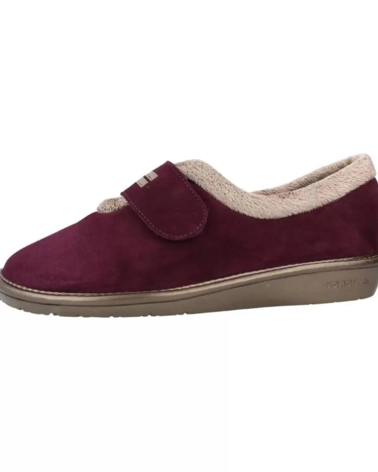 NORDIKAS Calzado De Casa De Mujer Top Line Violeta Outlet