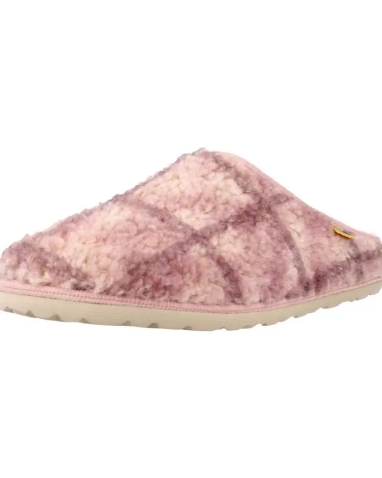 NORDIKAS Calzado De Casa De Mujer Yogui Rosa Cheap