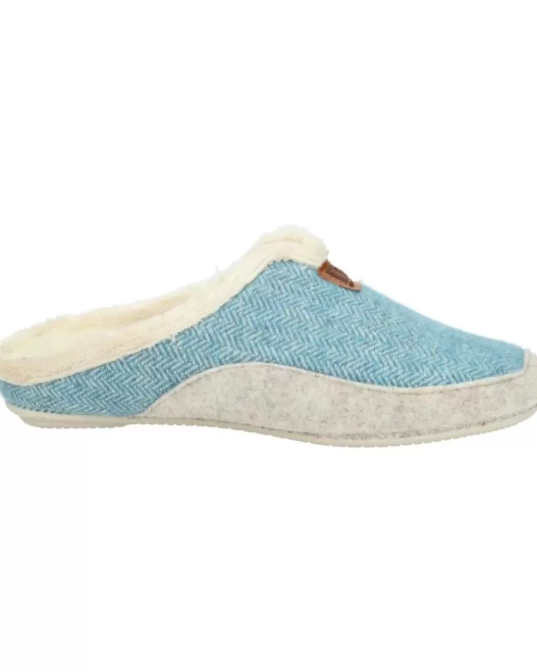 NORTEÑAS Calzado De Casa Nortenas De Mujer 46-192 Cielo Fashion