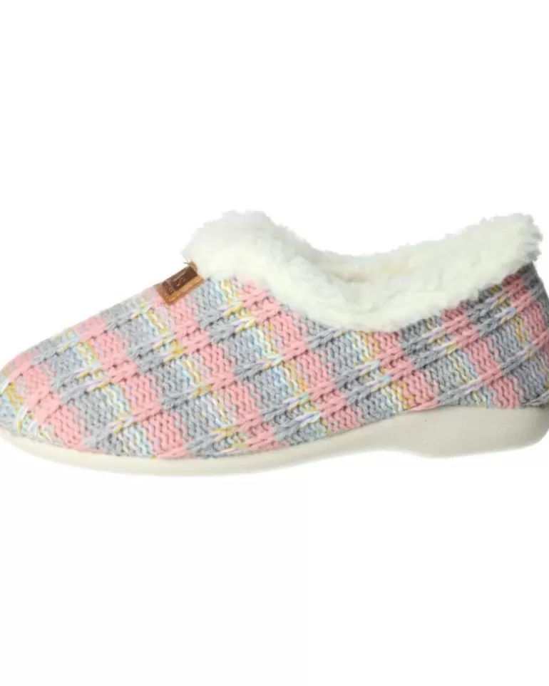NORTEÑAS Calzado De Casa Nortenas De Mujer 53-325 Rosa Hot