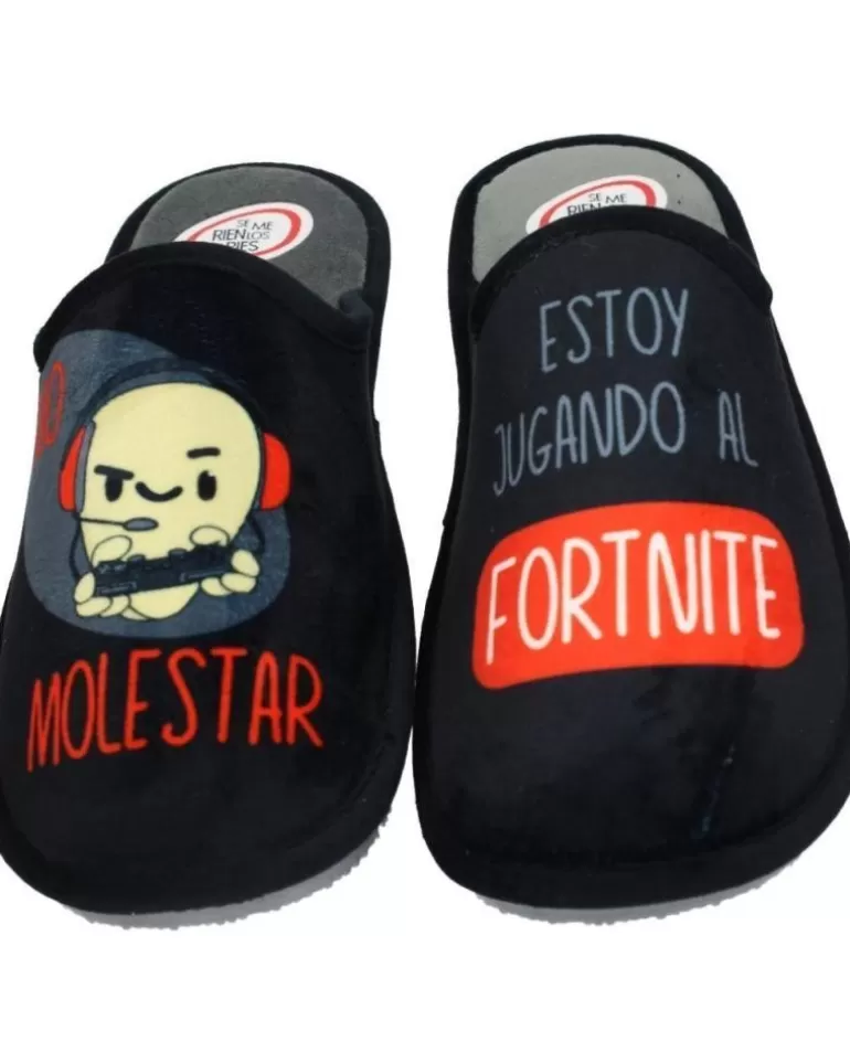 OTRAS MARCAS Calzado De Casa De Hombre Jonas86 Negro Flash Sale