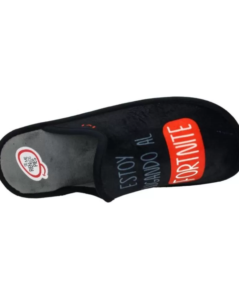 OTRAS MARCAS Calzado De Casa De Hombre Jonas86 Negro Flash Sale