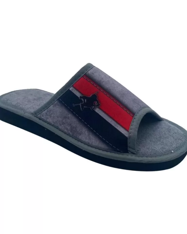 OTRAS MARCAS Calzado De Casa De Hombre Y Niño Zapatilla Home Selquir Gris Gris Flash Sale