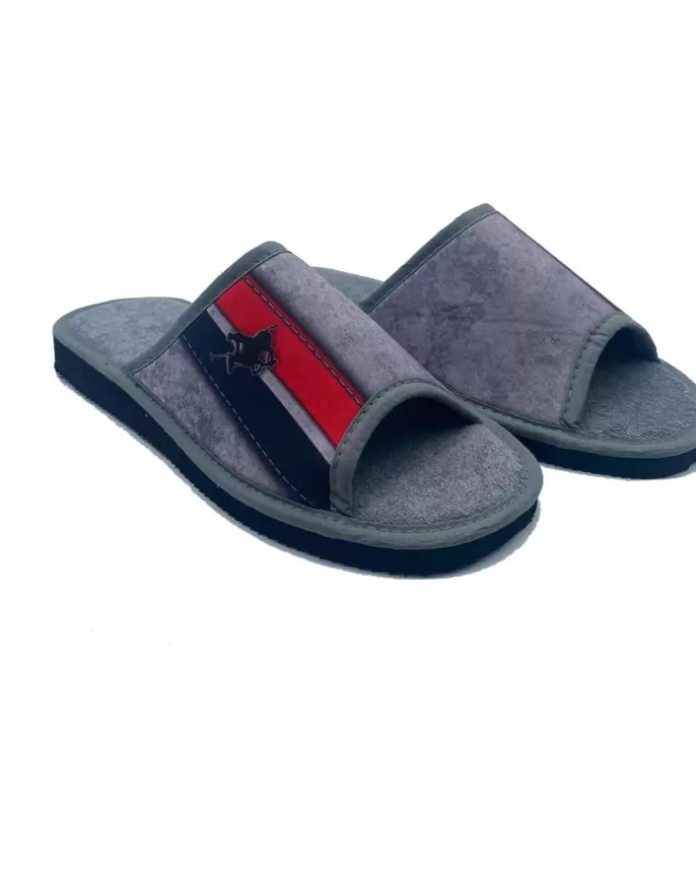OTRAS MARCAS Calzado De Casa De Hombre Y Niño Zapatilla Home Selquir Gris Gris Flash Sale