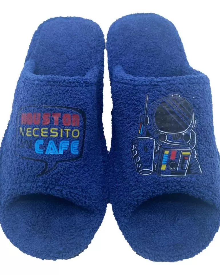 OTRAS MARCAS Calzado De Casa De Hombre Y Niño Zapatilla Home Selquir Marino Marino Flash Sale