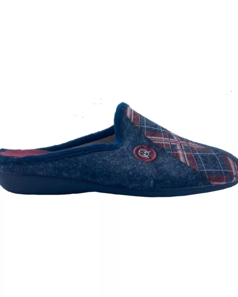 OTRAS MARCAS Calzado De Casa De Hombre Zapatilla Casa Relax Marino Cheap