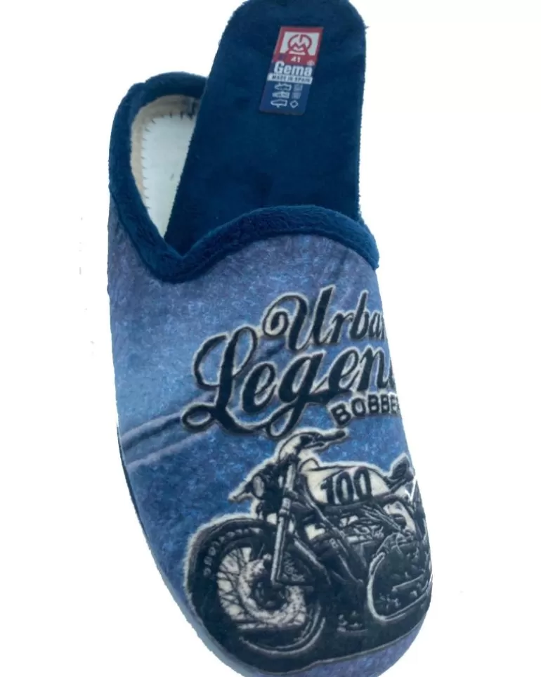 OTRAS MARCAS Calzado De Casa De Hombre Zapatilla Casa Relax Marino Flash Sale