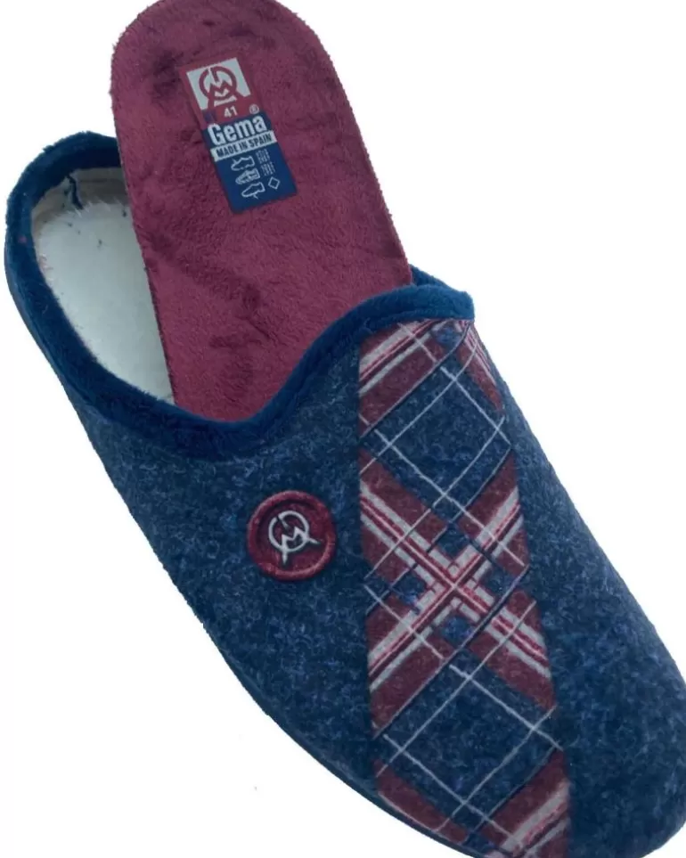 OTRAS MARCAS Calzado De Casa De Hombre Zapatilla Casa Relax Marino Cheap