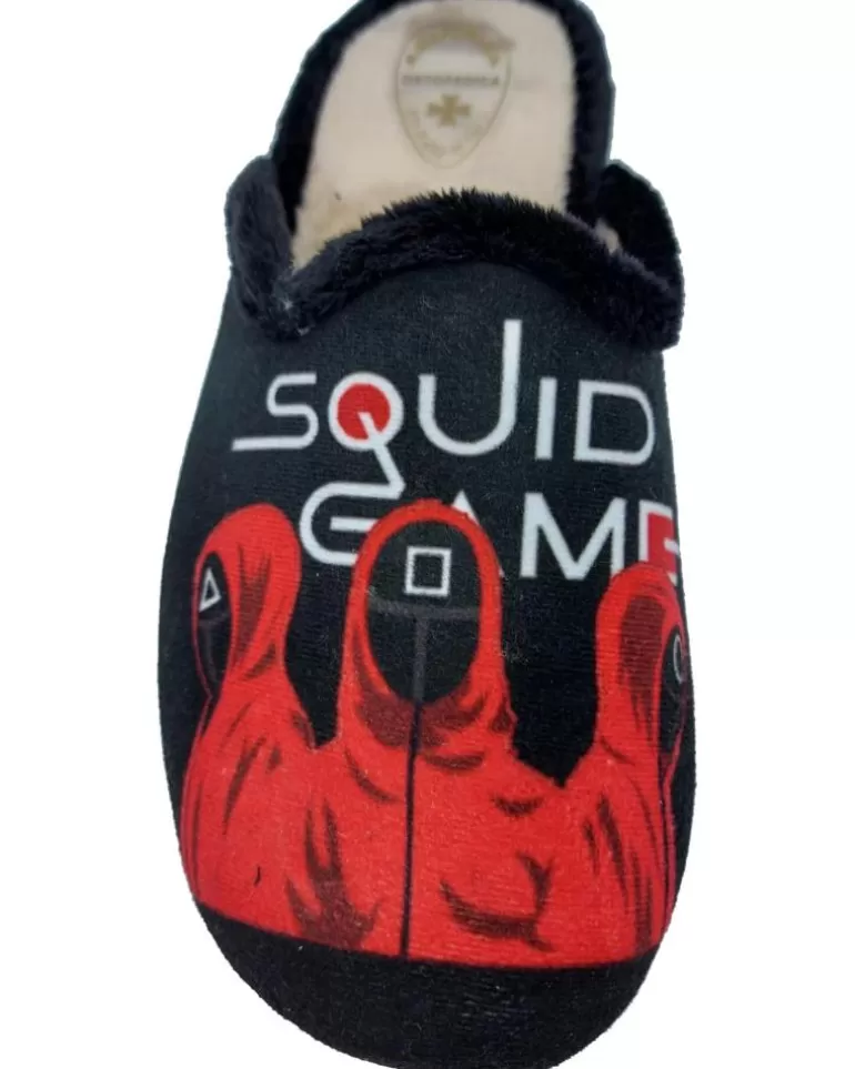 OTRAS MARCAS Calzado De Casa De Hombre Zapatilla Juego Del Calamar Negro New