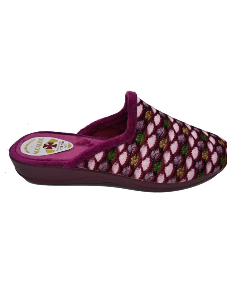 OTRAS MARCAS Calzado De Casa De Mujer Zapatilla Casa Burdeos New