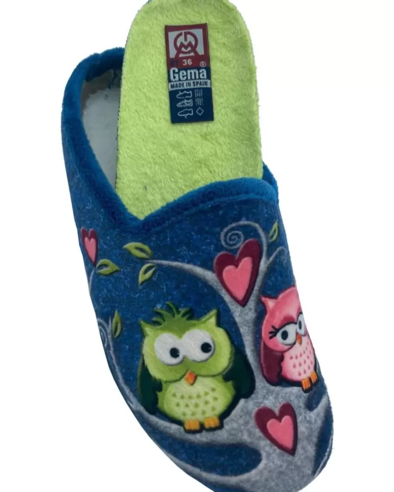 OTRAS MARCAS Calzado De Casa De Mujer Zapatilla Casa Relax Azul Cheap
