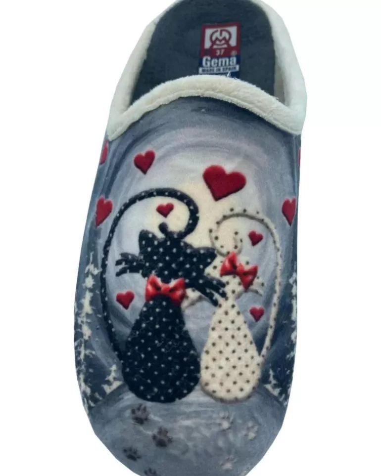 OTRAS MARCAS Calzado De Casa De Mujer Zapatilla Casa Relax Gris Best Sale