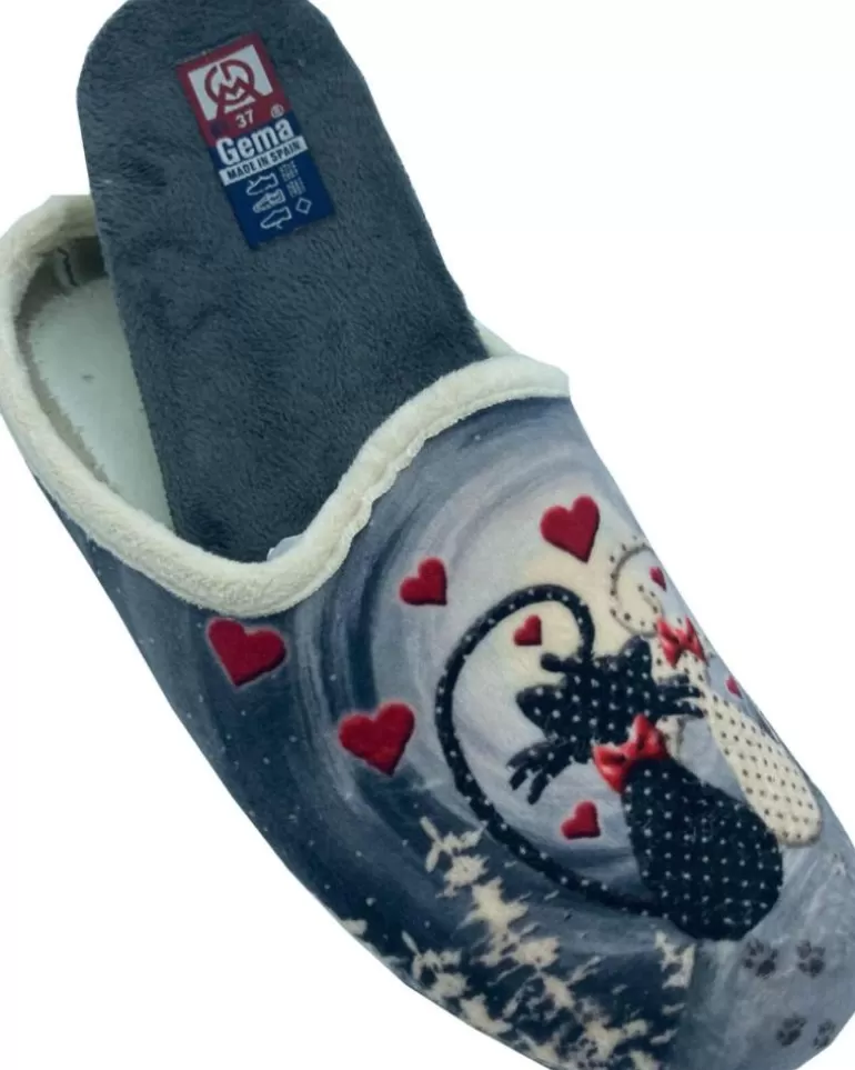 OTRAS MARCAS Calzado De Casa De Mujer Zapatilla Casa Relax Gris Best Sale