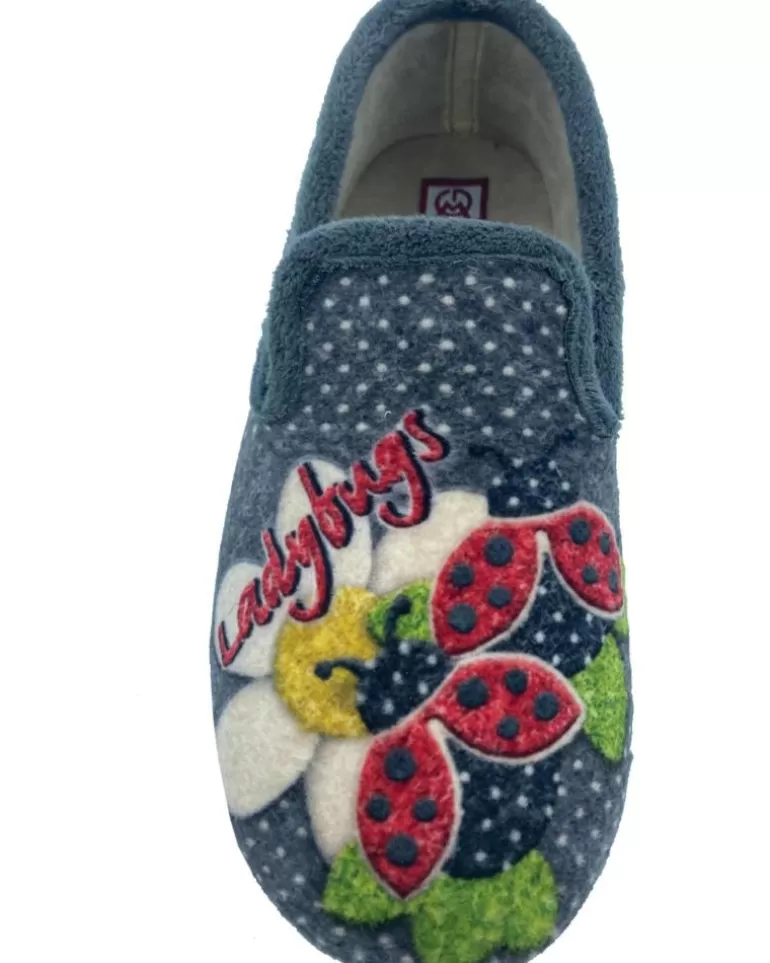 OTRAS MARCAS Calzado De Casa De Mujer Zapatilla Casa Relax Gris Pardo Fashion