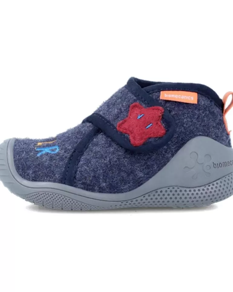 OTRAS MARCAS Calzado De Casa De Niño Zapatilla Andar Por Casa Azul Marino Fieltro Best Sale