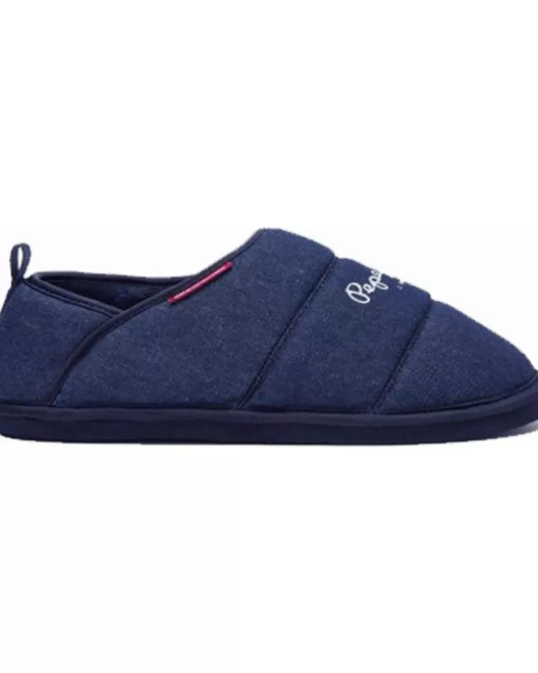 PEPE JEANS Calzado De Casa De Hombre Zapatillas De Casa Pms 20009 Azul Outlet