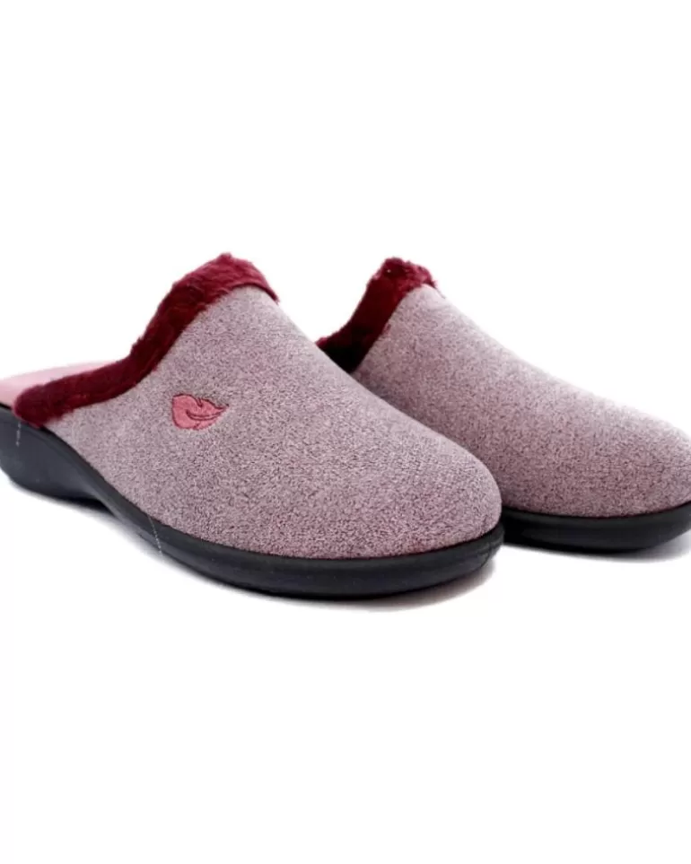 PLUMAFLEX Calzado De Casa De Mujer Zapatilla Casa Cuña Rosa Store