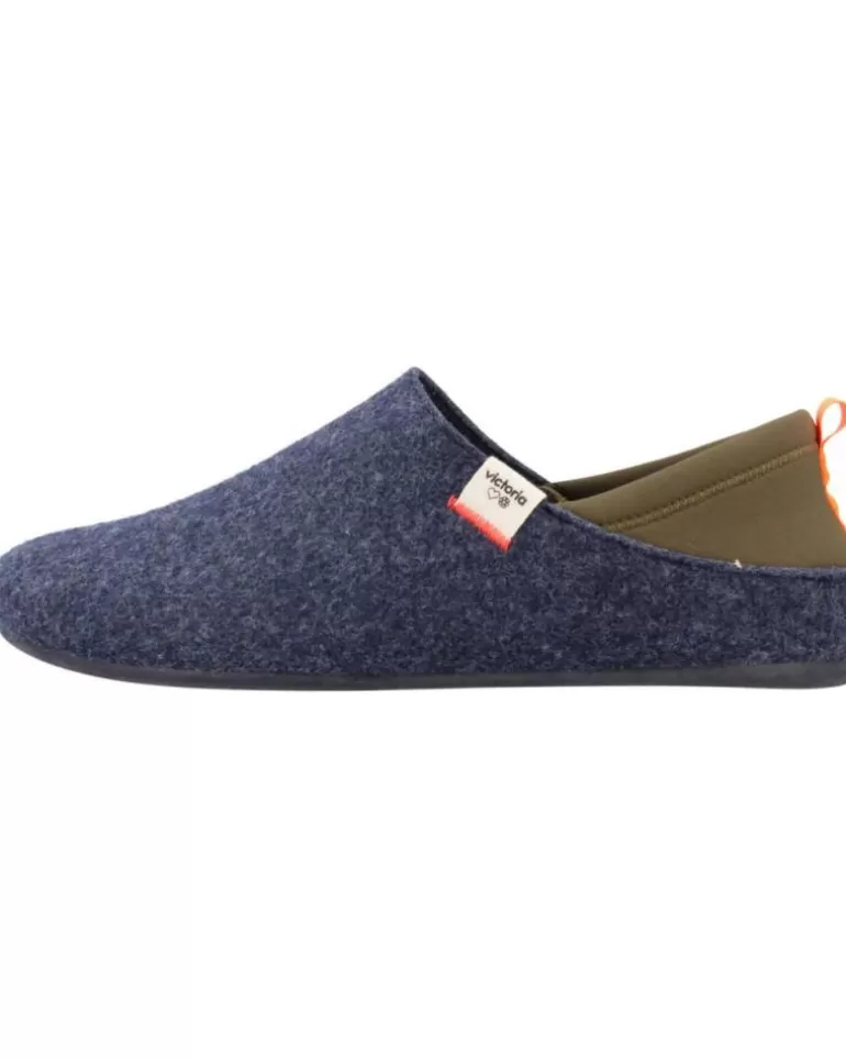 VICTORIA Calzado De Casa De Hombre 1081115V Azul Fashion
