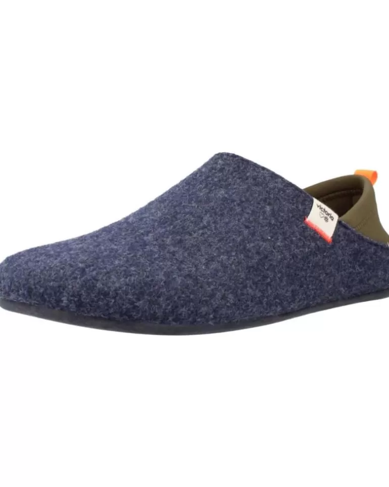 VICTORIA Calzado De Casa De Hombre 1081115V Azul Fashion