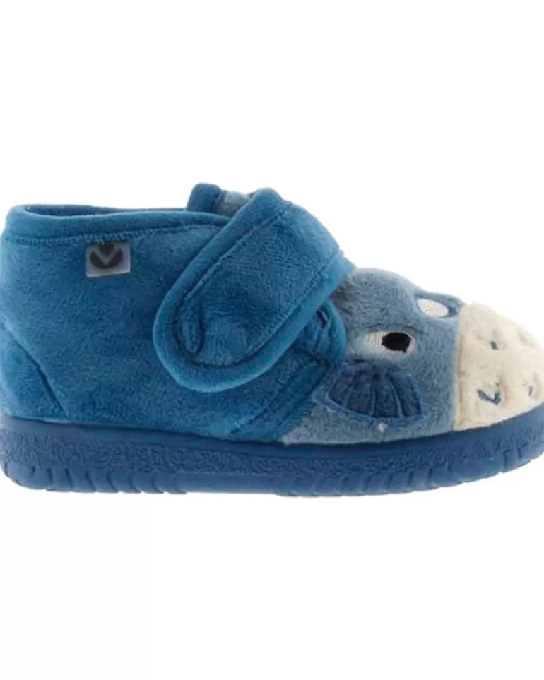 VICTORIA Calzado De Casa De Niña Y Niño 5119 Ojala Zapatillas Casa Animales Jeans New