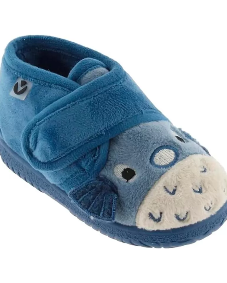 VICTORIA Calzado De Casa De Niña Y Niño 5119 Ojala Zapatillas Casa Animales Jeans New