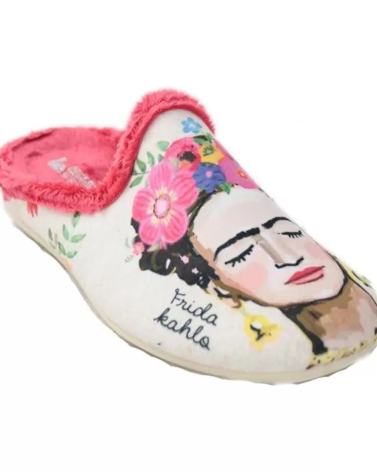 VULCA-BICHA Calzado De Casa De Mujer Zapatilla De Casa Gris Outlet