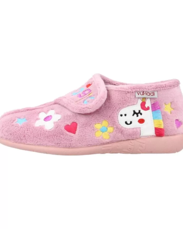 VUL-LADI Calzado De Casa De Niña 4247 140 Rosa New