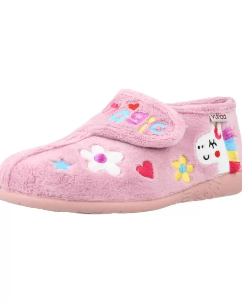 VUL-LADI Calzado De Casa De Niña 4247 140 Rosa New