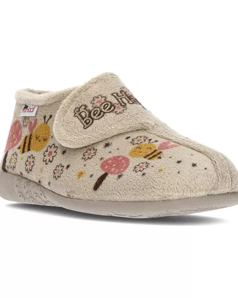 VUL-LADI Calzado De Casa De Niña Y Niño Pantufla Vulladi 4210 Abejitas Niquel Online