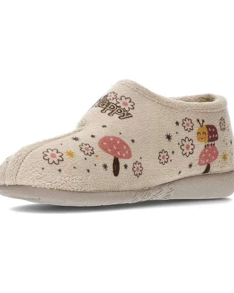 VUL-LADI Calzado De Casa De Niña Y Niño Pantufla Vulladi 4210 Abejitas Niquel Online