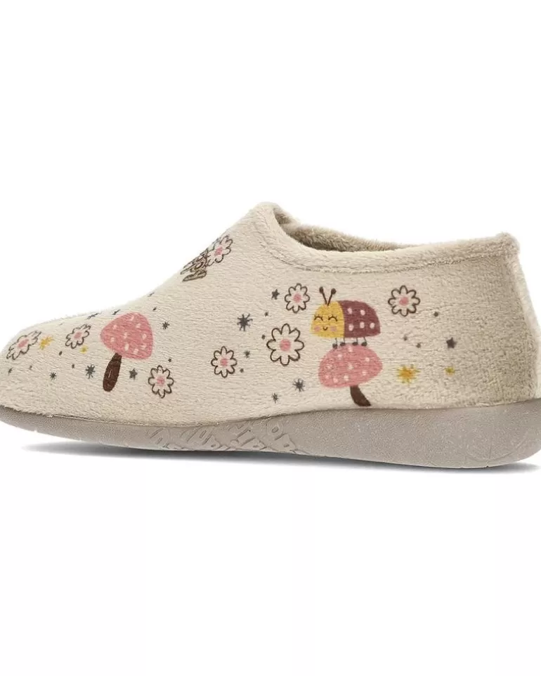VUL-LADI Calzado De Casa De Niña Y Niño Pantufla Vulladi 4210 Abejitas Niquel Online