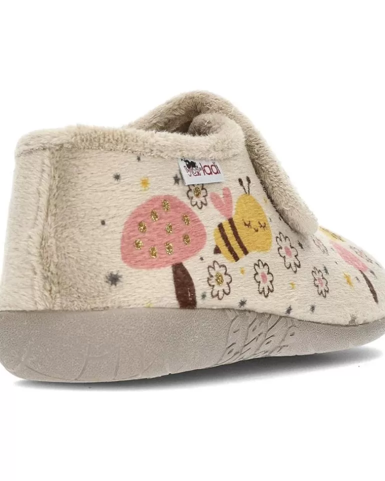 VUL-LADI Calzado De Casa De Niña Y Niño Pantufla Vulladi 4210 Abejitas Niquel Online