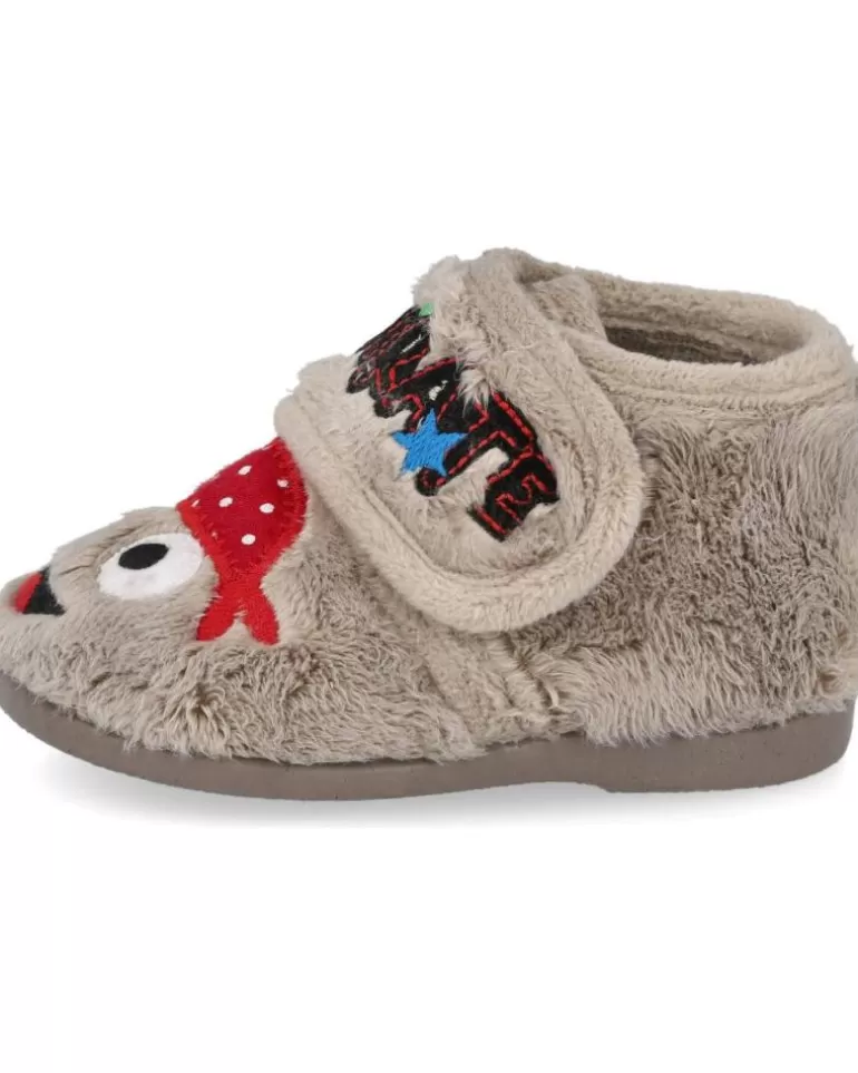 VUL-LADI Calzado De Casa De Niño 5109-123 Zapatillas De Casa Ni Taupe Best Sale