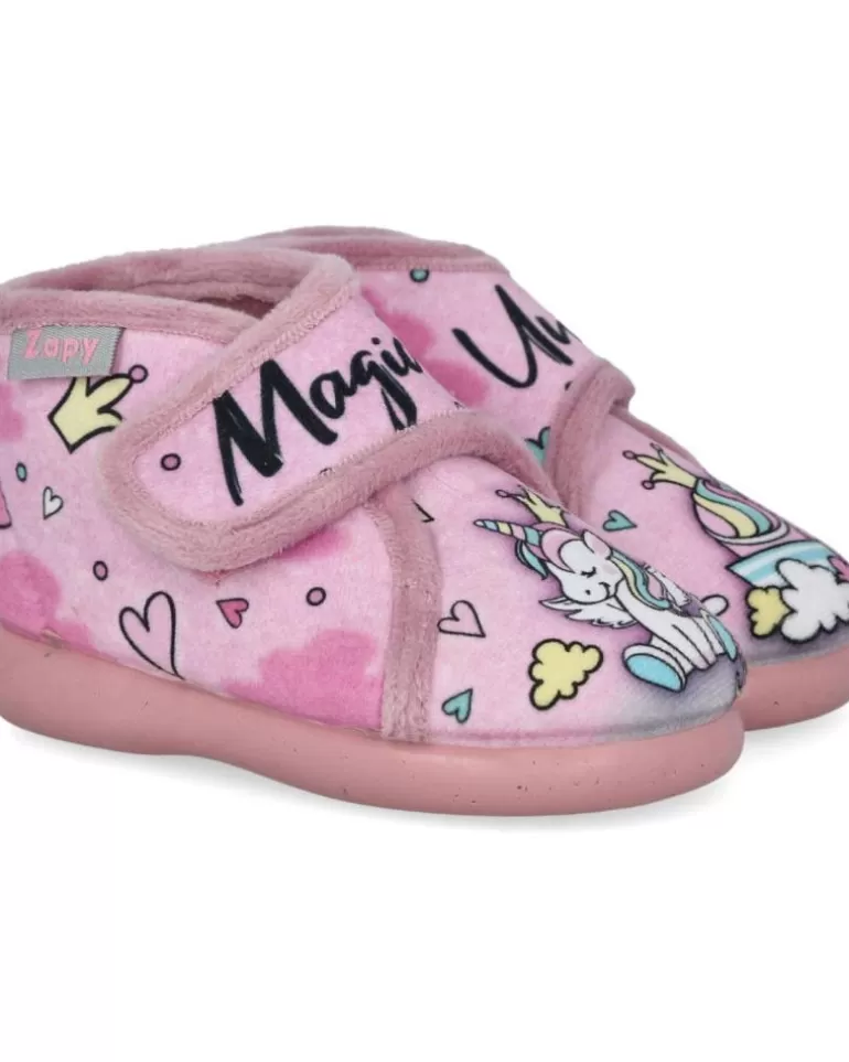 ZAPY Calzado De Casa De Niña Af11444 Zapatillas De Casa Niña Malva Discount