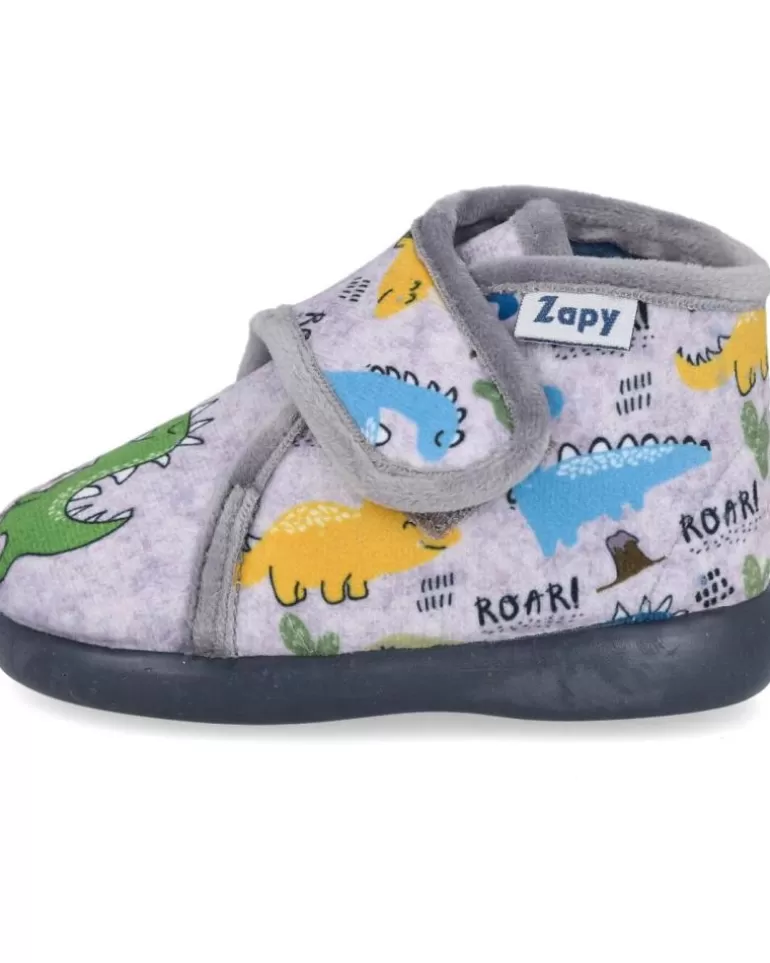 ZAPY Calzado De Casa De Niño Af10560 Zapatillas De Casa Niño Gris Cheap