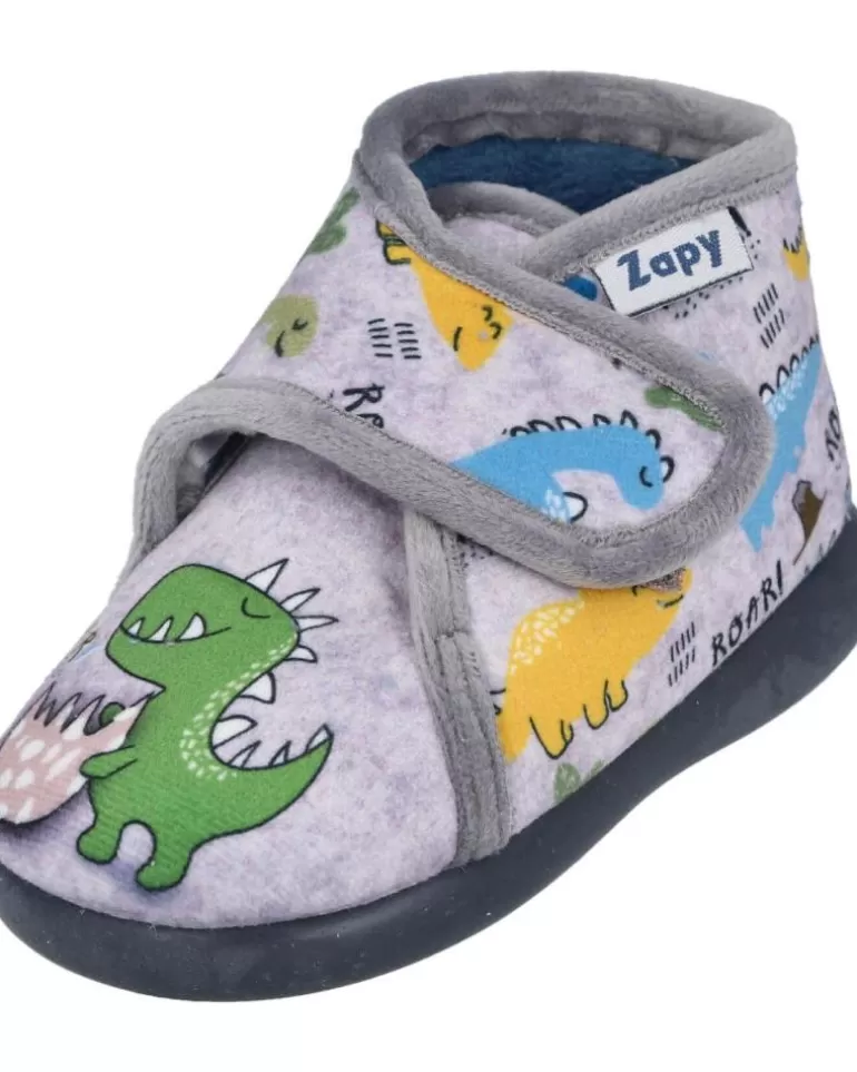 ZAPY Calzado De Casa De Niño Af10560 Zapatillas De Casa Niño Gris Cheap