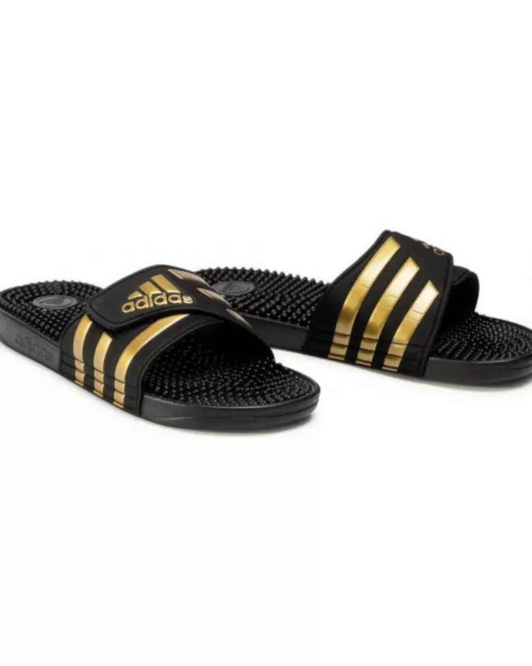 ADIDAS Chanclas De Hombre Adissage Eg6517 Chanclas Playa H Negro Hot