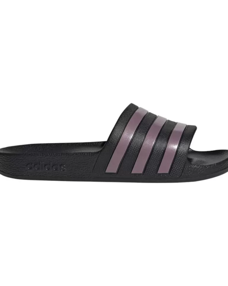 ADIDAS Chanclas De Mujer Y Hombre Chanclas Adilete Aqua Negro Flip Multi New