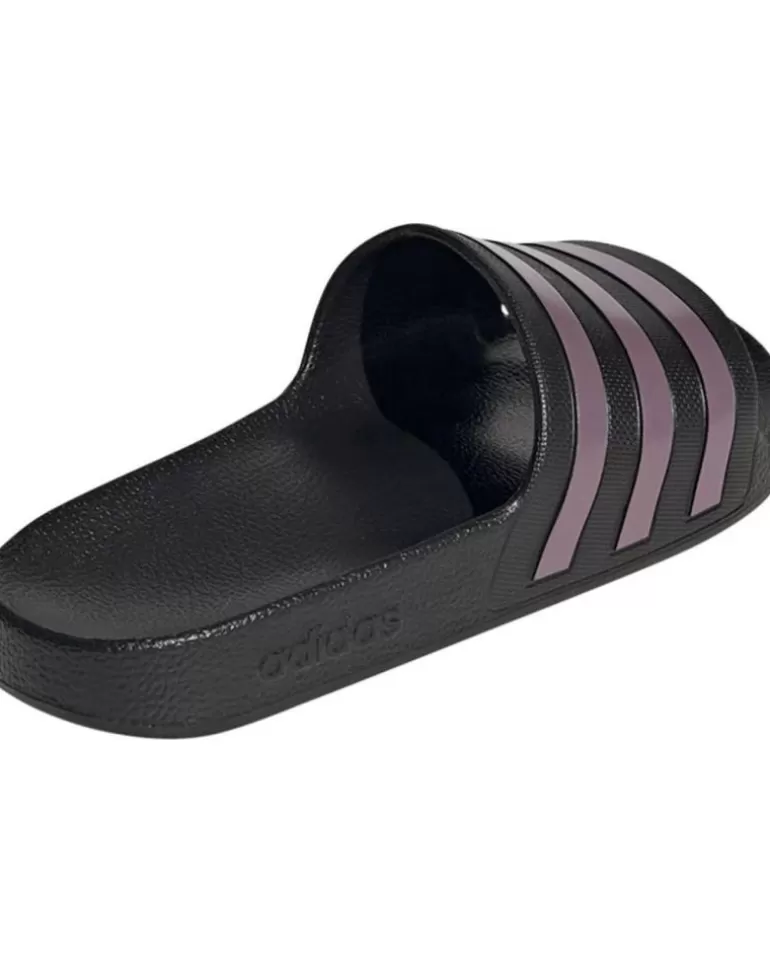 ADIDAS Chanclas De Mujer Y Hombre Chanclas Adilete Aqua Negro Flip Multi New