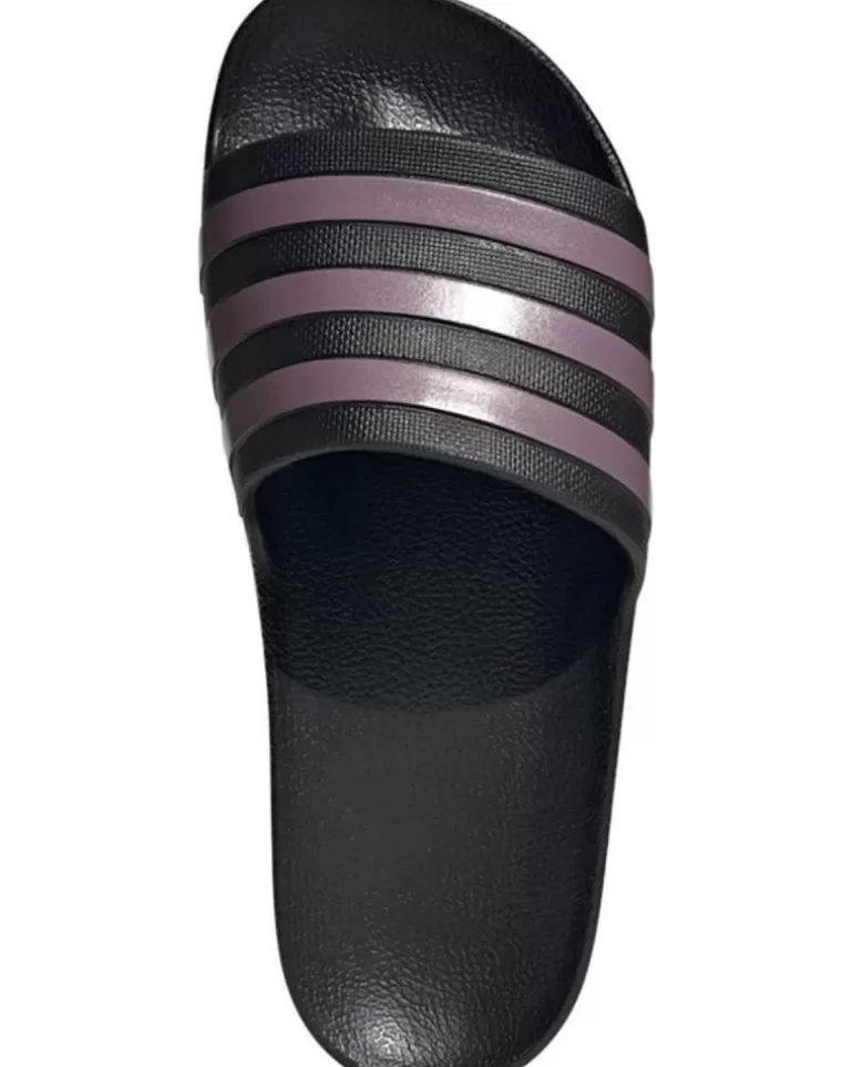 ADIDAS Chanclas De Mujer Y Hombre Chanclas Adilete Aqua Negro Flip Multi New