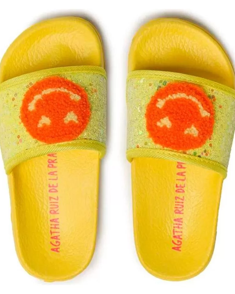 AGATHA RUIZ DE LA PRADA Chanclas De Niña Chanclas 232983 Smile Amarillo Store