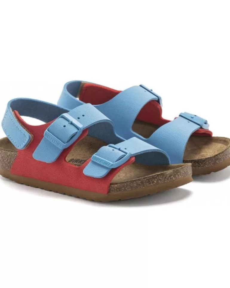 BIRKENSTOCK Chanclas De Niño Milano Kids 1024373 Blue-Red Online