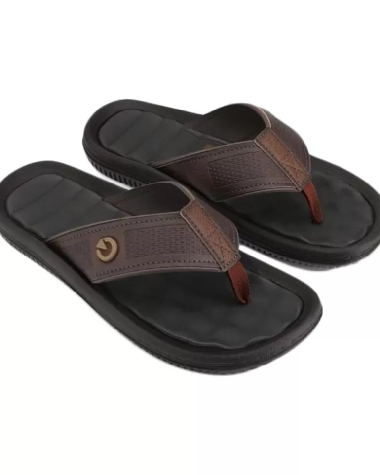 CARTAGO Chanclas De Hombre 11020-Af403 Fiji Iv Thong Ad Brown-Brown Sale